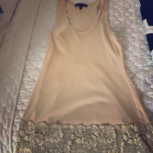 Cream tank top